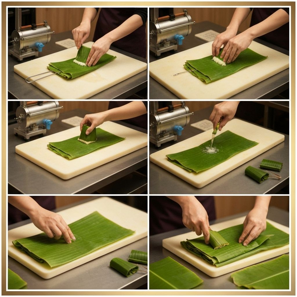 Banana leaf process 3